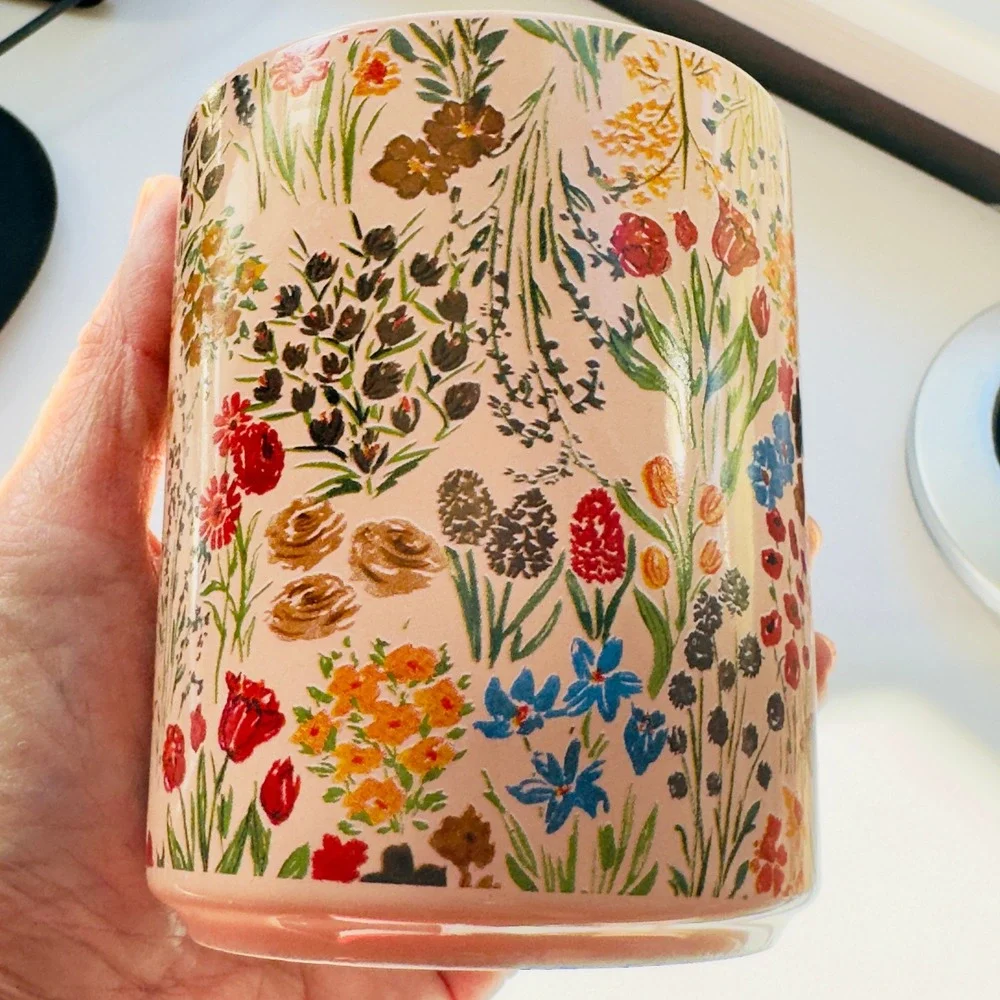 Sur La Table Orange Blossom Floral Candle 13oz Burn Time 60 Hours
